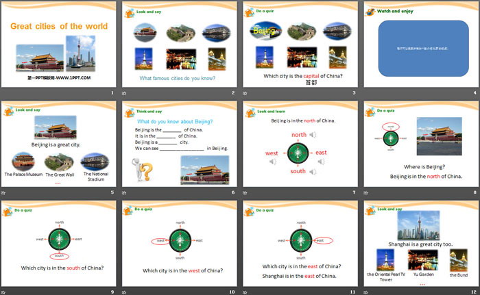 《Great cities of the world》PPT