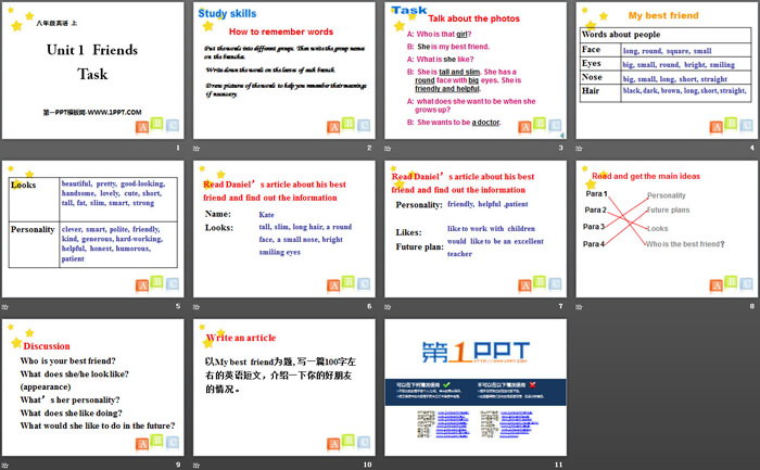 《Friends》TaskPPT