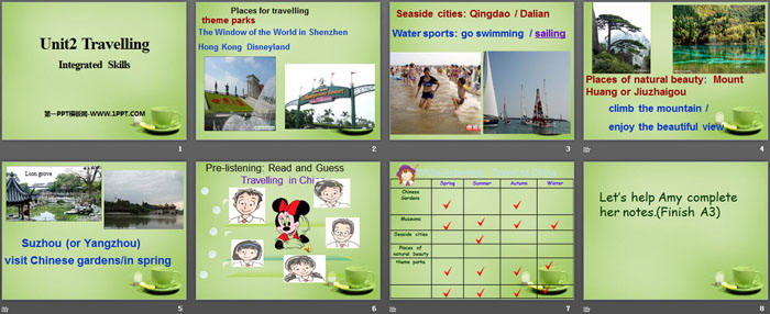 《Travelling》Integrated skillsPPT