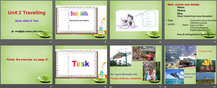 《Travelling》Study skills&TaskPPT