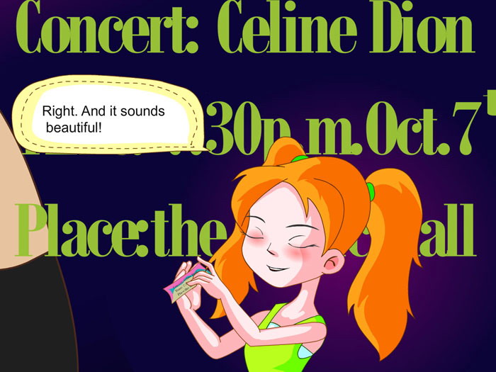 《What sweet music?》SectionA Flash动画课件