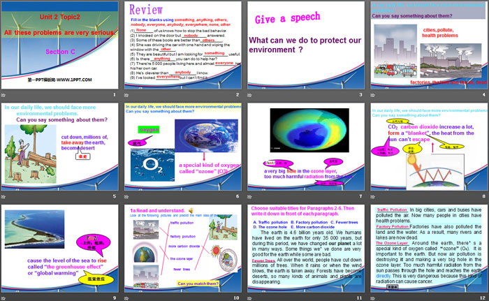 《All these problems are very serious》SectionC PPT