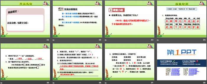 《难忘的泼水节》PPT