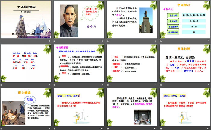 《不懂就要问》PPT课件