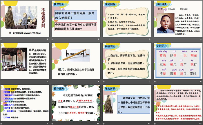 《不懂就要问》PPT课件下载