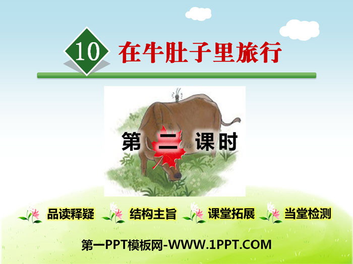 《在牛肚子里旅行》PPT(第二课时)