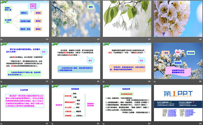 《驿路梨花》PPT