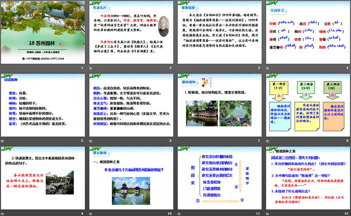 《苏州园林》PPT