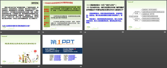 《促进民族团结》中华一家亲PPT课件