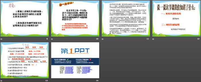 《地壳变动和火山地震》PPT课件