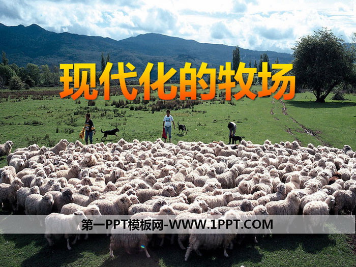 《现代化的牧场》各具特色的区域生活PPT课件