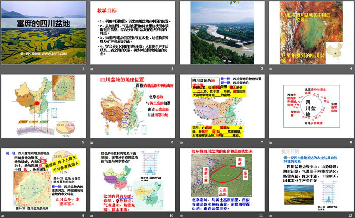 《富庶的四川盆地》一方水土养一方人PPT课件
