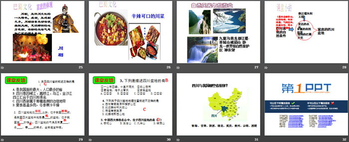 《富庶的四川盆地》一方水土养一方人PPT课件