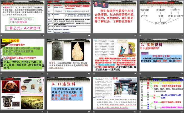《过去是如何被记载下来的》文明探源PPT