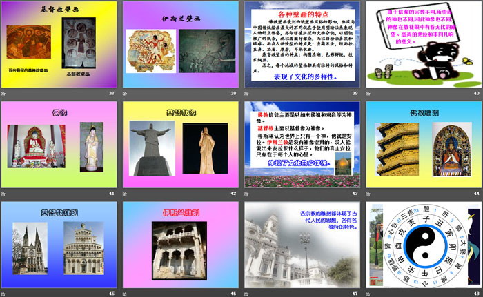 《从宗教景观看文化的多样性》相继兴衰的中古欧亚国家PPT