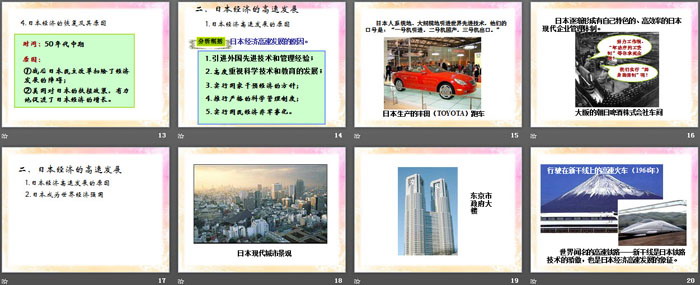 《日本成为经济大国》冷战时期的世界PPT课件