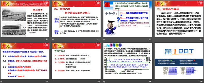 《中华人民共和国成立》PPT教学课件