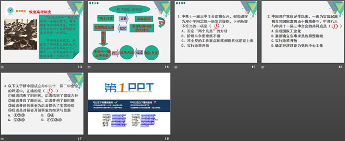 《伟大的历史转折》PPT课件