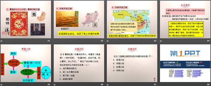 《三国鼎立》PPT