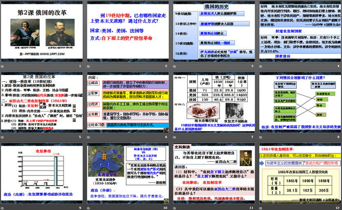 《俄国的改革》PPT课件