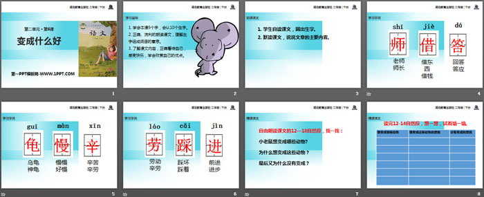 《变成什么好》PPT