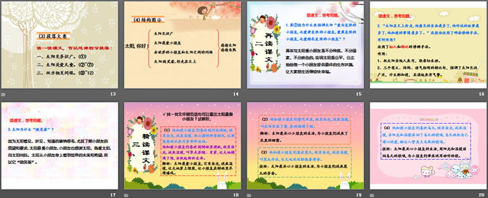 《太阳，你好！》PPT课件