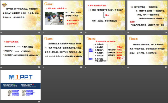 《幸福——告诉我们的孩子》PPT