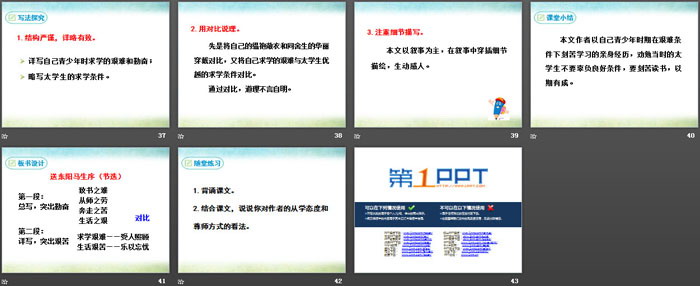 《送东阳马生序》PPT