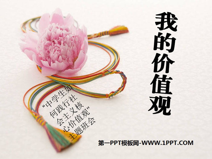 《我的价值观》PPT