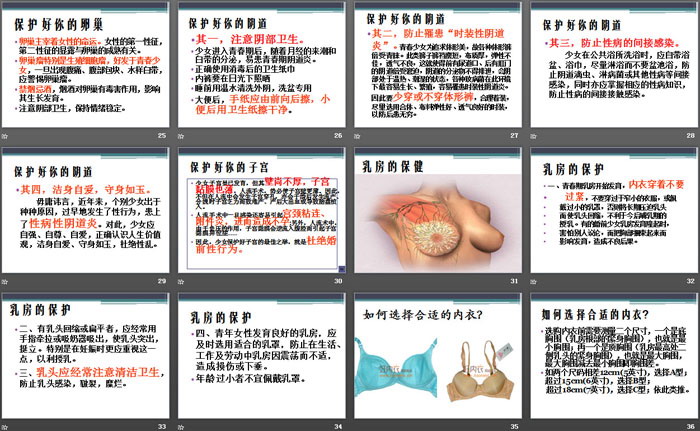 《女生生理卫生讲座》PPT