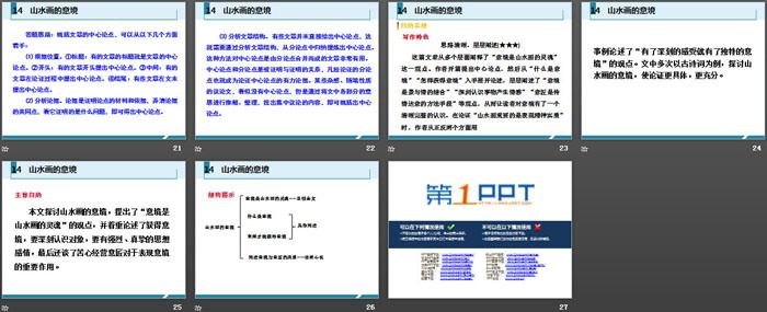 《山水画的意境》PPT课件下载