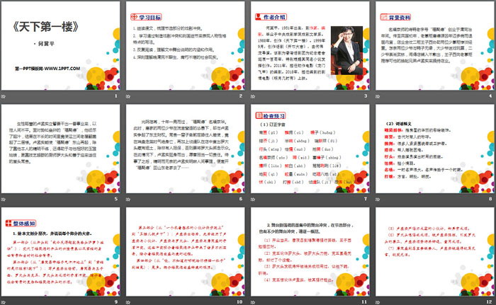 《天下第一楼》PPT下载