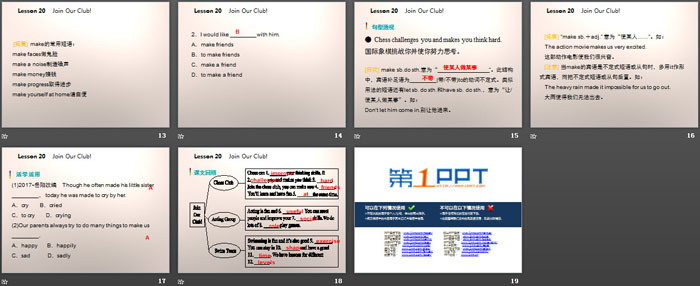 《Join Our Club!》After-School Activities PPT下载