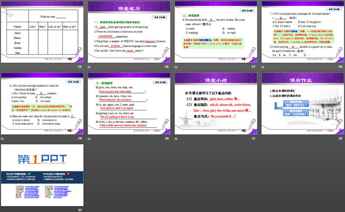 《Getting to know you》Me and My Class PPT免费课件