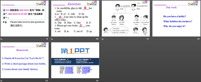 《Show and Tell!》Enjoy Your Hobby PPT下载
