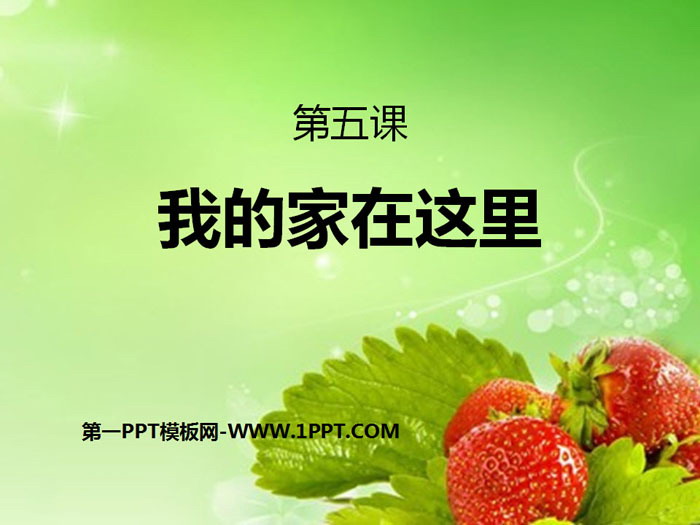 《我的家在这里》我在这里长大PPT课件
