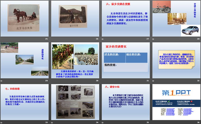 《四通八达的交通》多样的交通和通信PPT