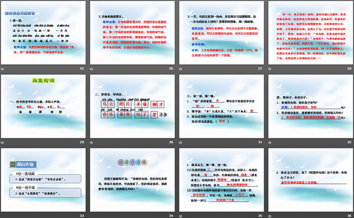 《狐狸和乌鸦》PPT教学课件