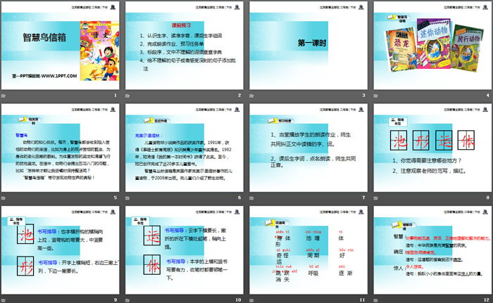 《智慧鸟信箱》PPT