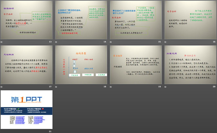 《大作家的小老师》PPT