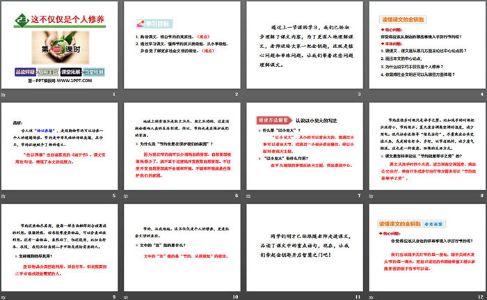 《这不仅仅是个人修养》PPT课件