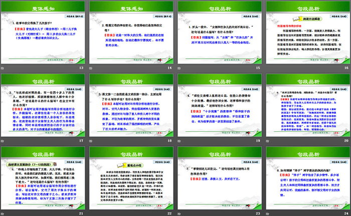 《父母的心》PPT
