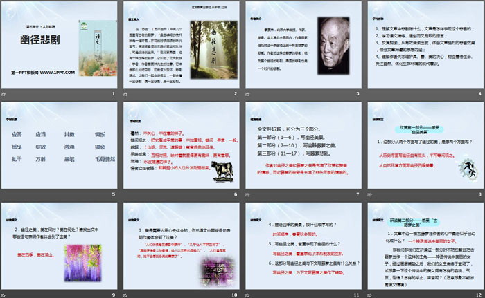 《幽径悲剧》PPT