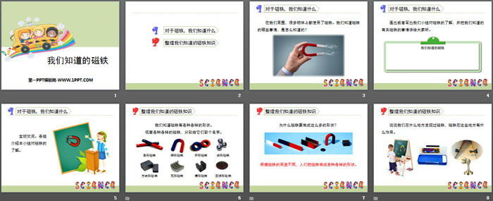 《我们知道的磁铁》磁铁PPT