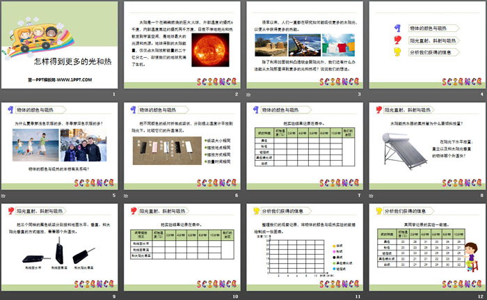 《怎样得到更多的光和热》光PPT