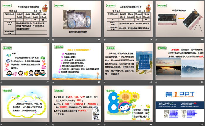 《评价我们的太阳能热水器》光PPT下载
