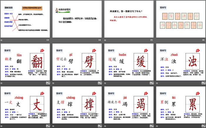《盘古开天地》第一课时PPT
