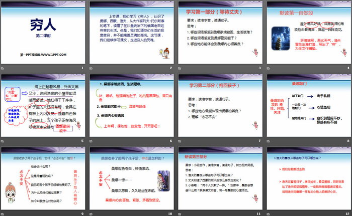 《穷人》第二课时PPT