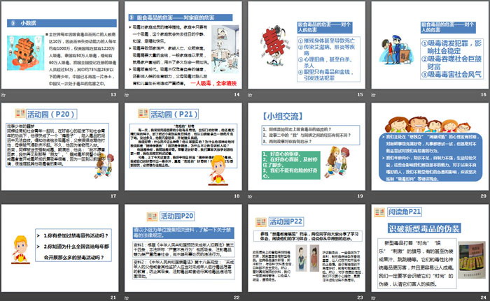 《主动拒绝烟酒与毒品》面对成长中的新问题PPT课件(第二课时)