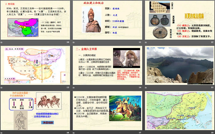 《辽夏金元的统治》PPT